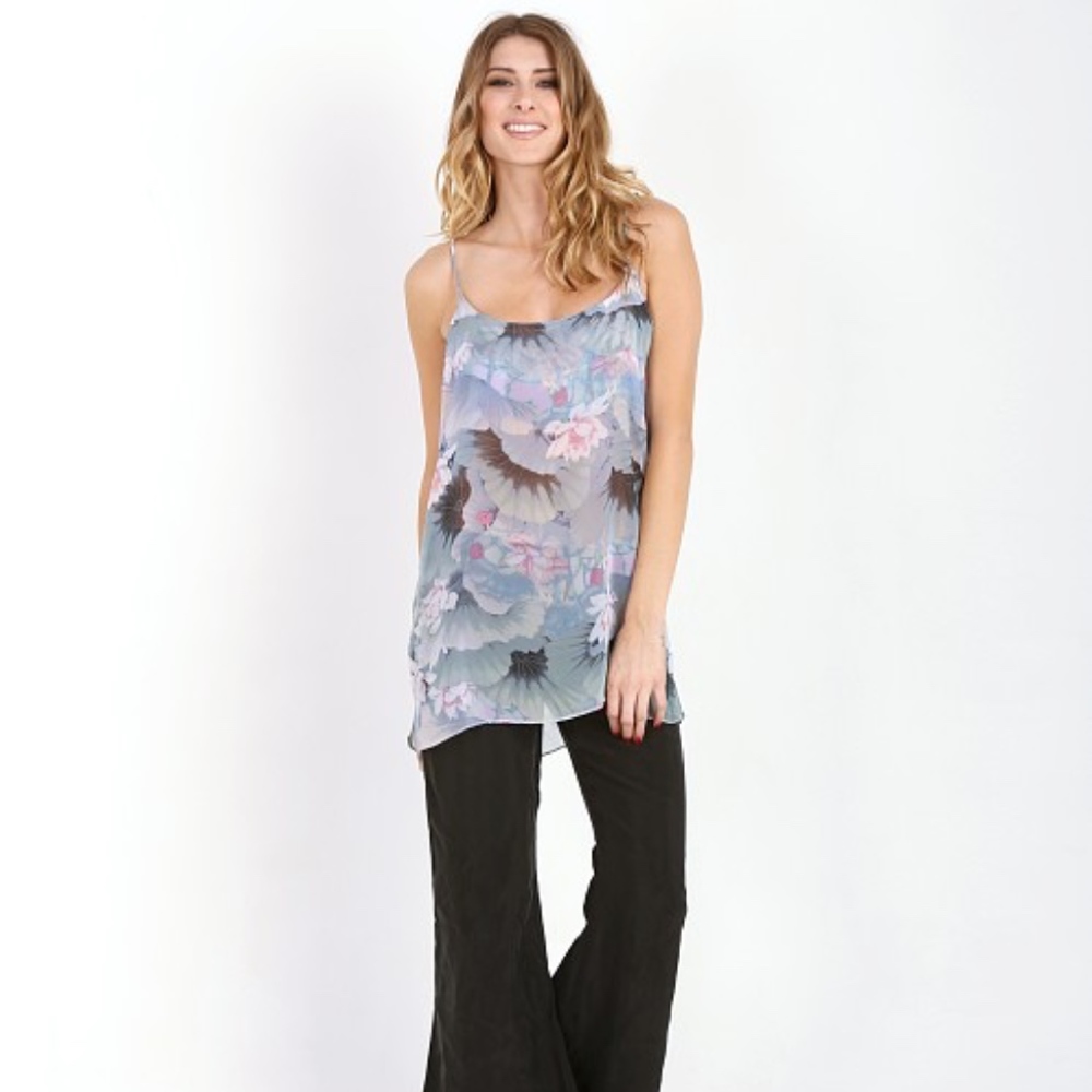 Show Me Your Mumu Estella Tank Top Slip Water Lily